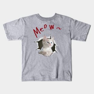 cute cat Kids T-Shirt